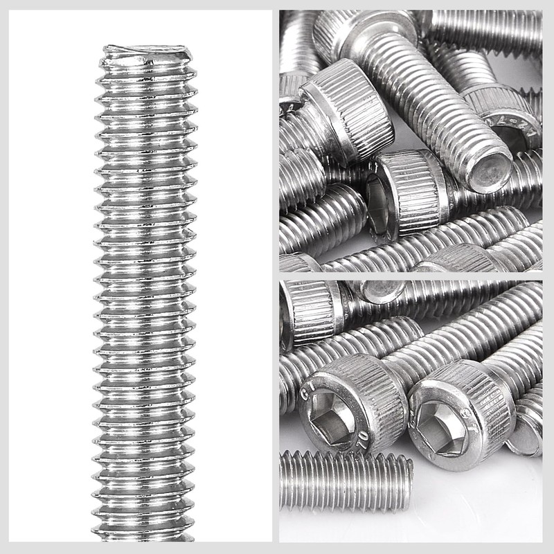 M4-0.7 x 25mm Socket Head Cap Screws Bolts, Stainless Steel