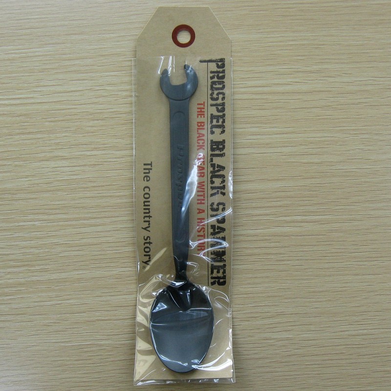 Nagao Professional Spanner Spoon Spanner Fork Black Set of 2