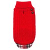 KYEESE Christmas Dog Sweaters for Small Dogs Turtleneck Red Dog