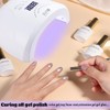 Fcozpjk UV LED Nail Lamp, 48W Nail Dryer for Gel