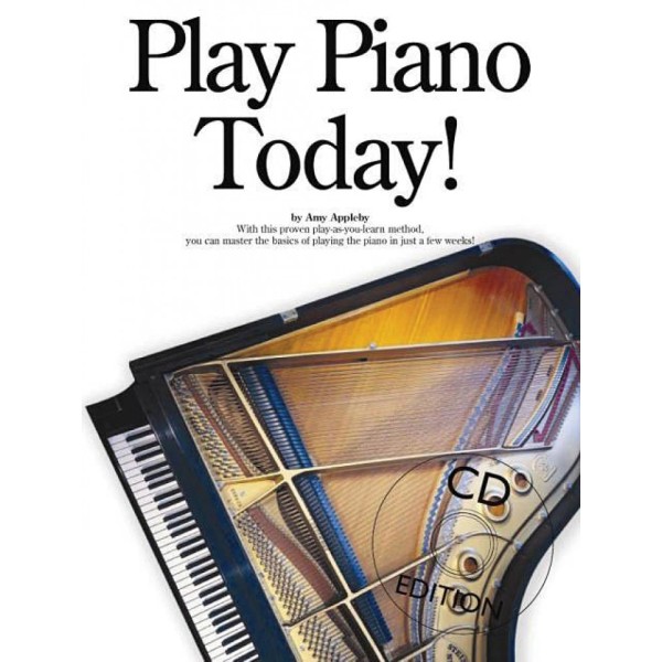 Play Piano Today Book and CD - Music Instruction NEW