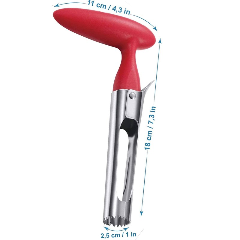 STOUCLA Apple Corer, Stainless Steel Apple or Pearl Corer Remover,