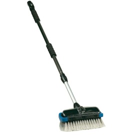 Carrand Autospa 93984: 10" Suds-N-Go Bi-Level Wash Brush Extends to 71" - Flow-Thru