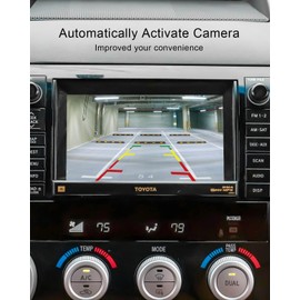 EMIHO Rear View Backup Camera Fit for Toyota Tundra 2007-2013, Parking Reversing Assist Camera with Wiring Harness Replace 86790-34030 TO1960103