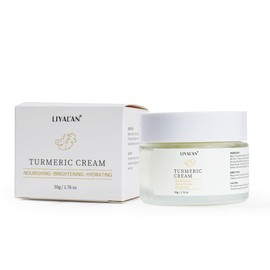 Turmeric Face Cream + Vitamin C Glow Boosting Moisturizer & Skin Repairing, Hydrating with Organic Ingredients Anti-Aging Facial Cream, Normal, Dry, Oily & Combination Skin