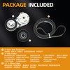 Kozlira Engine Serpentine Belt Tensioner Idler Pulley Drive Kit Compatible