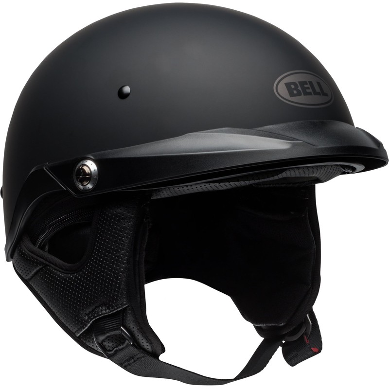 Bell Pit Boss Open-Face Motorcycle Helmet (Solid Matte Black, XXX-Large)