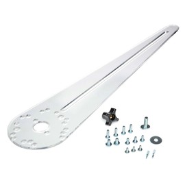 POWERTEC Circle Cutter Router Jig Cuts Perfect Circles from 10” to 53”. Circle Guide Kit Includes Pivot Pins Fits Porter Cable, Bosch, Milwaukee, Ryobi, Makita, Dewalt, Craftsman, Hitachi (71637)