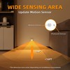 Jandov 4 Pack Motion Sensor Stair Lights Indoor Outdoor,Dimmable Motion