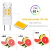6-Pack GY8.6 G8 LED Bulb 3W, 120V 30W Halogen Replacement