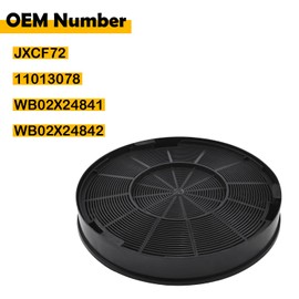 Etersec JXCF72 Charcoal Filter Compatible with GE Range Hood JVW5301SJ1SS, JVW5361SJ1SS, WB02X24842, WB02X24841, HUIF06UC, Replaces 11013078, WB02X24841, WB02X24842