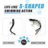 TRUSCEND Señuelos Articulados para Pesca Pez Nadador Swimbait Cebo con
