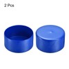 sourcing map 2pcs Rubber End Caps 100mm ID Vinyl Round