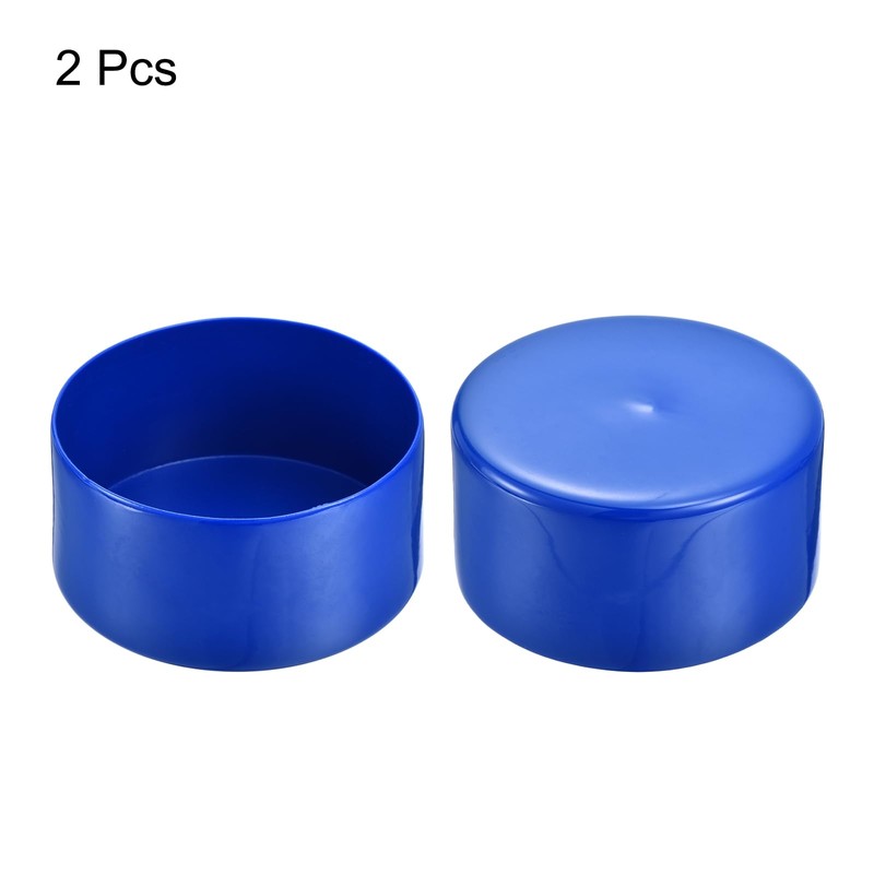 sourcing map 2pcs Rubber End Caps 100mm ID Vinyl Round
