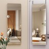 Hasipu Door Mirror Full Length, 47"x 16" Full Body Over