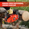 12 Inch Gas Chainsaw, 25.4CC 2-Stroke Top Handle Gas Powered
