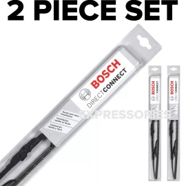 BOSCH 2pc BOSCH Direct Connect Wiper Blade Set PAIR Size 22 / 19 -- Front Left & Right