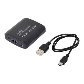 AINEX RCA to HDMI Converter, 1080p/720p/480p 60Hz 4:3/16:9 RCA to HDMI Converter, Support Aspect Ratio & Resolution Switching