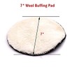4" / 5" / 6" / 7" Wool Buffing Pad/Wool