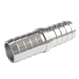 JoyTube 1 Pcs Radiator Hose Barb Adapter 5/8"(16mm) to 5/8"little(15.5mm) Coupler Splice Mend Coolant Intercooler Exchanger Heater Repair Hose Connector Water Fluid Air Aluminum