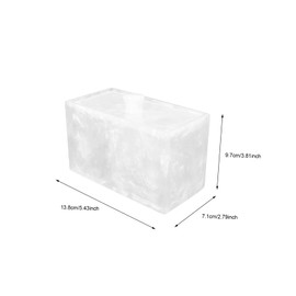 Gatuida Cotton Pad Storage Box Compartment Cotton Swab Holder for Makeup Organizing Space Saving Bathroom Accessory with Dust Lid and Hair Accessories