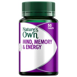 Nature's Own Mind, Memory & Energy Tab X 50