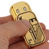 Slider Stress Relief Toy Triple Layered Portable Magnetic Push Clicker