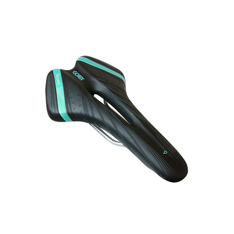 GORIX Bike Saddle Seat Comfortable Cushion with Rail Mountain Road