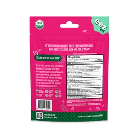 Sootheez Organic Throat Soothing Drops for Adults, Watermelon Mint, 25 Count, Refillable, Great Tasting Drops That Sooth Sore Throats