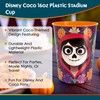 Multicolor Plastic Disney Coco Stadium Cup (16oz) 1 Count -
