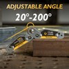 TOOLIOM Adjustable Angle 20°-200° Welding Magnets,Magnetic Pull Force 77 LBs