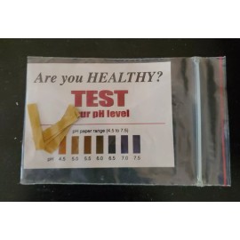 Complete Natural Blends pH DIAGNOSTIC TEST STRIPS ACIDIC ALKALINE TESTING 5 testing the body's pH level