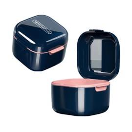 KALOLINNA Denture Case, Mouthpiece Case, Denture Clean Storage Case, Denture Storage Case, Denture Storage Case, Denture Storage Container, Cleaning Case, Retainer Case, With Lid, Antibacterial, Heat