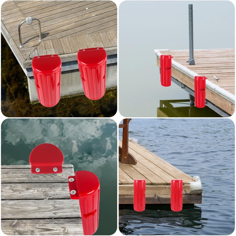 ORLANG 2Pack Dock Bumper Fender, Inflatable Dock Protection for Edging,
