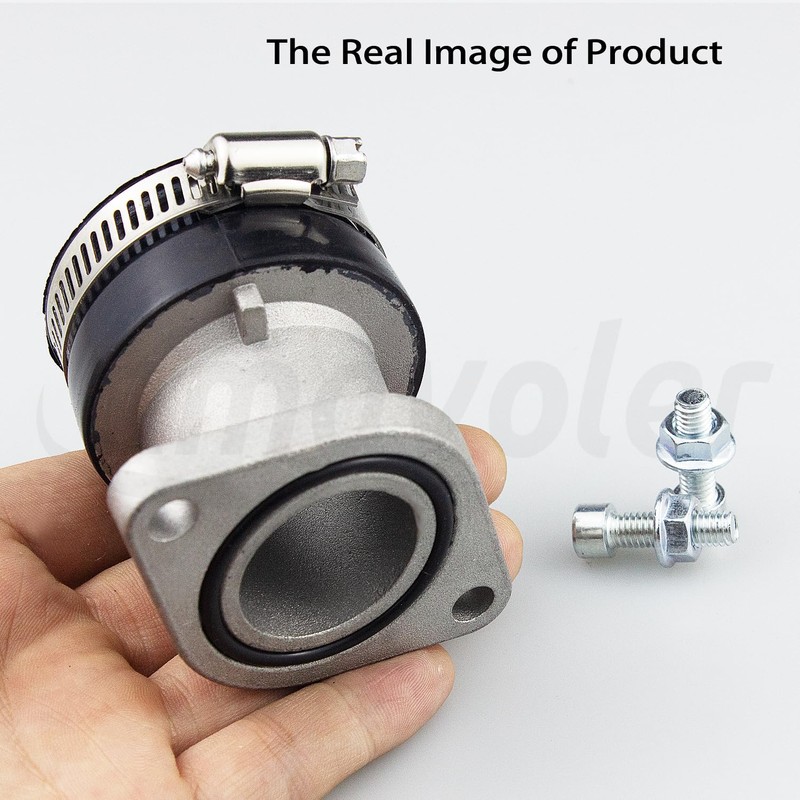 Amavoler Intake Manifold Carburetor Boot Aftermarket Replacement Parts Fits For