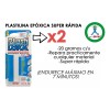 2 Plastilina Plastiloka De 20g Azul Secado Rapido Epoxica Azul