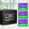 Safe Box with Digital Keypad & Alarm System - Electronic