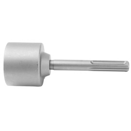 Health Gear T Post Driver SDS 5 Pits Shank, Solid Steel T Post Driver Attachment Fence Post Driver Hand Post Pounder Hammer Drill Attachment 20cm/8in Length Driving T Posts into