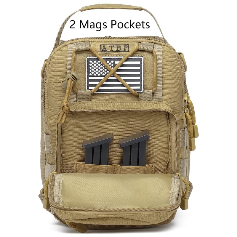 ATBP Small Tactical Sling Backpack Bag Holster One Over Shoulder