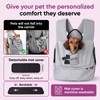 Dog Carrier Sling for Small Dogs 7–15 lbs, Hands-Free Front-Facing