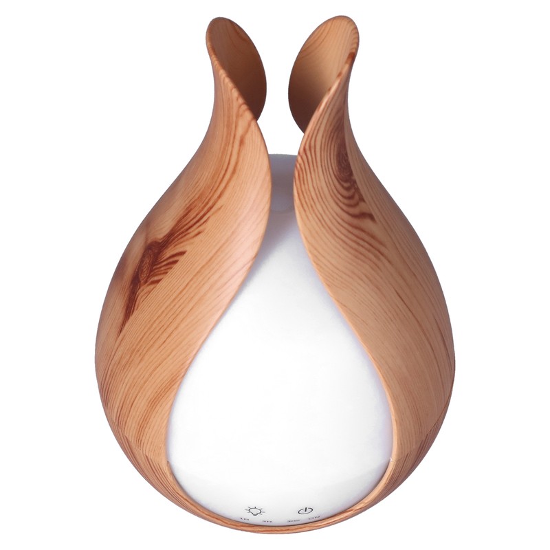 Aromatherapy Humidifier 200ml 100V to 240V Light Wood Grain Diffuser