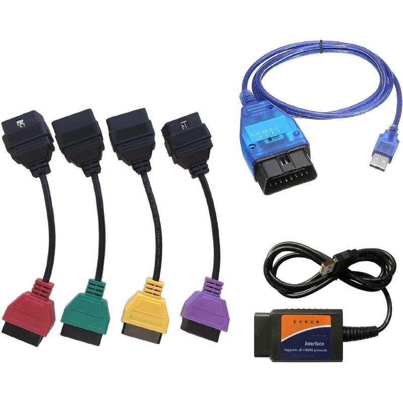 Alchiauto Multi ECU multiecus ecuscan for Italian CAN327 complete fi-at