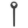 Grouphead Cleaning Brush Detachable Plastic Handle Nylon Bristle Round Coffee