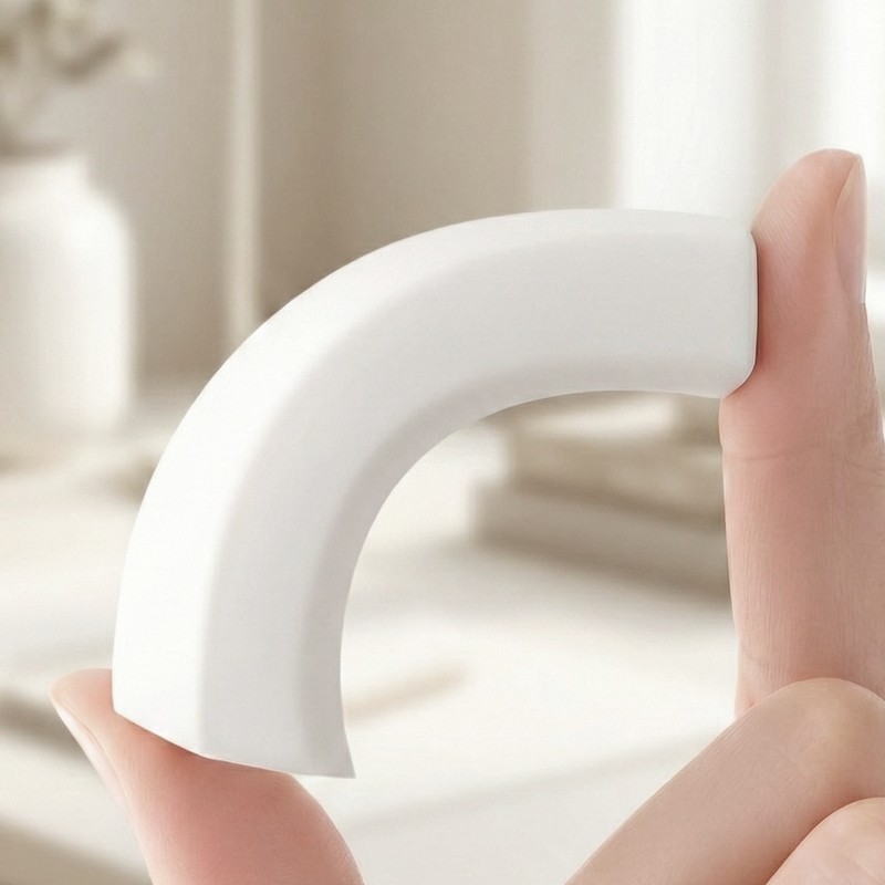 Delhi Nusign Pastel Sliding Eraser Refill Set White / 누사인