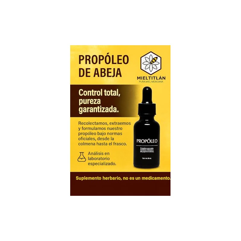 Propóleo Puro – Extracto Natural en Gotas 30 ml |
