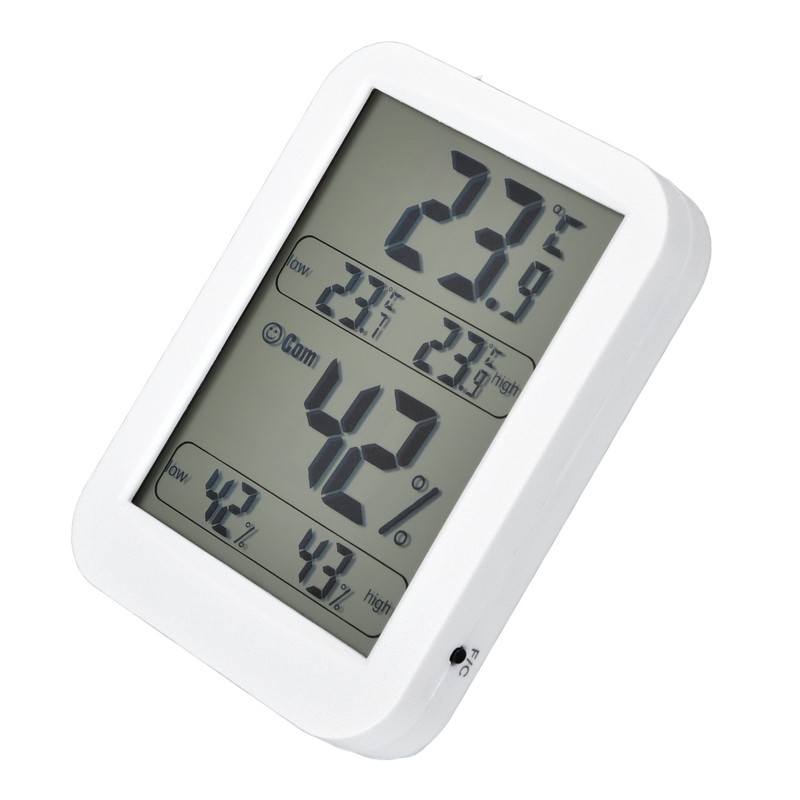 Thermometer Hygrometer Accurate Large LCD Display Temp Humidity Meter for