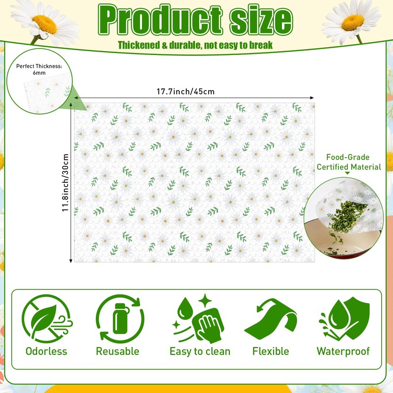 Yiyiring 30 Count Disposable Cutting Boards Sheets, 17" x 12"
