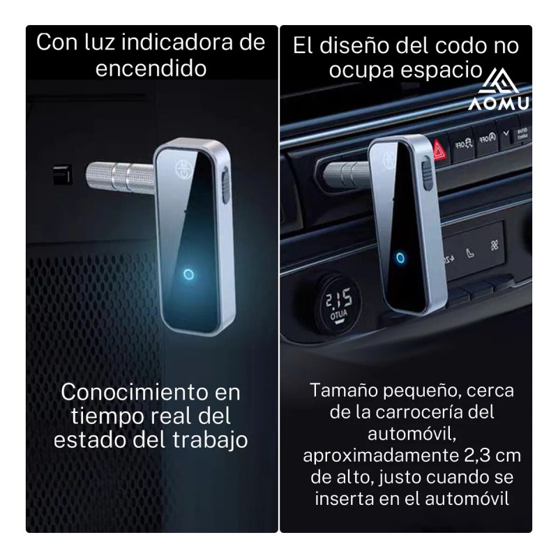 Receptor Bluetooth 5.0 Para Auto Música Audio Estéreo Adaptador 3.5mm