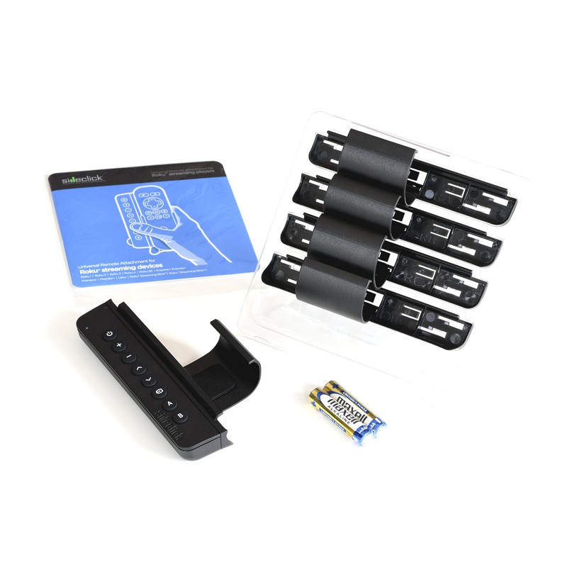 Sideclick Universal Remote Attachment for Roku Streaming Player
