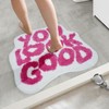 YOOCHUENG Bath Mat, Fun Bath Mat, Non-Slip, Washable, Creativity, Funny